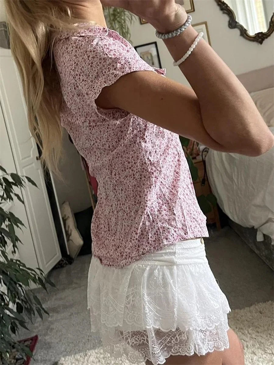 Floral Button-Down Shirt